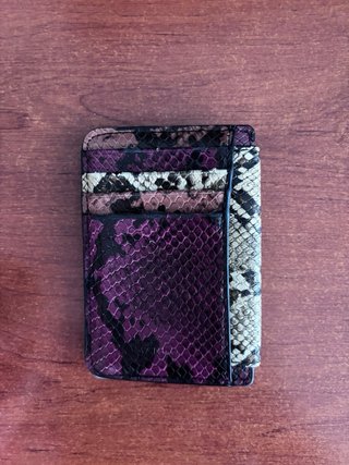 Tarjetero Animal Print Unisex