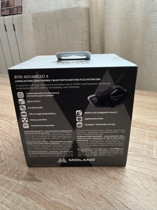 Midland BTR1 Advanced X Intercom Motorbike