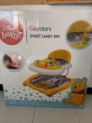 Andador Giordani Sweet Candy 3in1 Disney