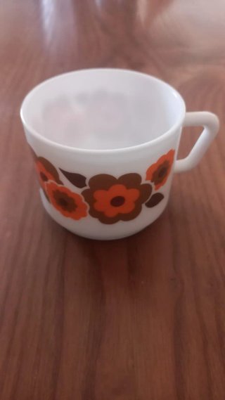 Set 3 Tazze e Piattini Arcopal Floreale