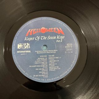 Helloween Keeper Of The Seven Keys Part II LP