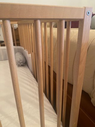 Cuna de madera NUEVA.