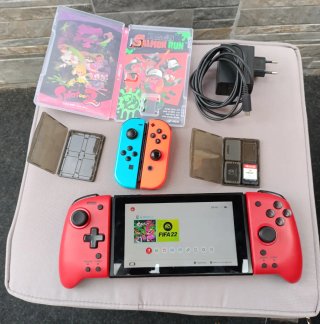 Nintendo Switch V2 + Juegos y Accesorios