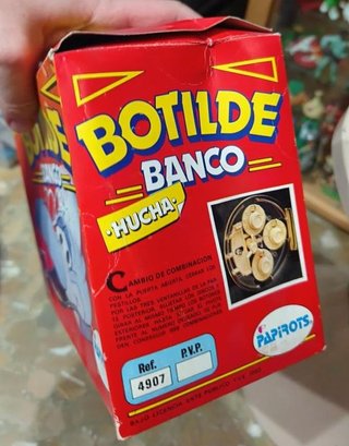 Antigua Hucha un dos tres Botilde años 80 sin uso