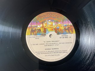 Donna Summer A Love Trilogy Vinilo R&B Soul