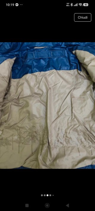 Giacca bambino blu con cappuccio