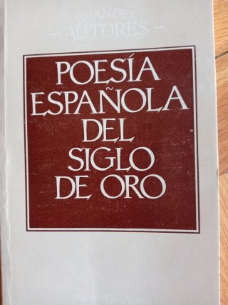 Poesia Española del Siglo de Oro.