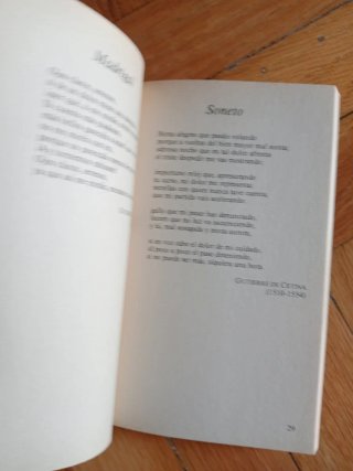 Poesia Española del Siglo de Oro.