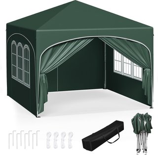CARPAS 3X3 VERDES PLEGABLES NUEVAS CON PAREDES