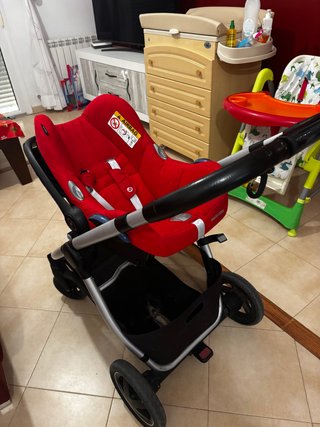 Carrito bebé 3 piezas