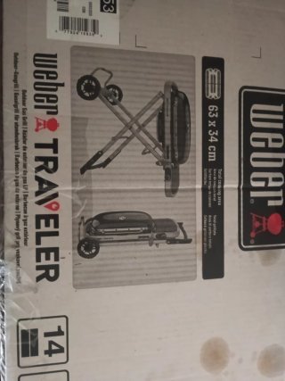 Barbacoa de gas Weber Traveler