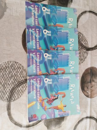 Libros de lengua Revuela 6o de primaria
