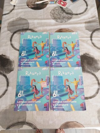 Libros de lengua Revuela 6o de primaria