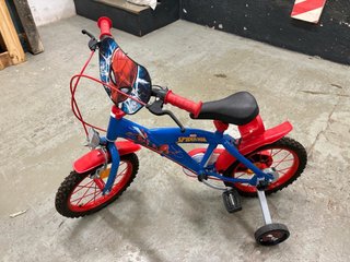 Bici infantil Spiderman 14 pulgadas nueva nueva