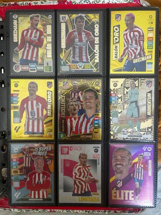 Colección Cartas Fútbol Griezmann