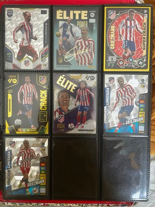Colección Cartas Fútbol Griezmann