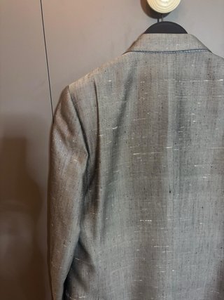 Completo elegante uomo Yves saint Laurent grigio