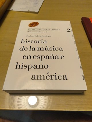 Historia de la música en España Vol. 2