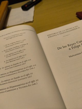 Historia de la música en España Vol. 2