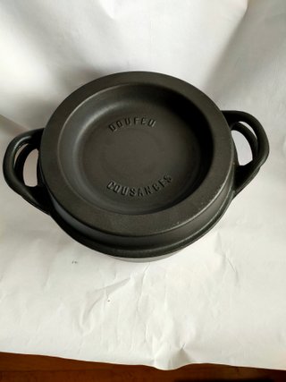 Cocotte Doufeu Cousances Hierro Fundido Negra
