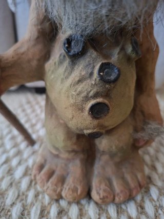 Troll Noruego Figura Decorativa