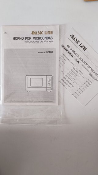 Microondas Basic Line Blanco