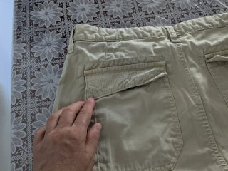 Pantaloncini Rifle Beige