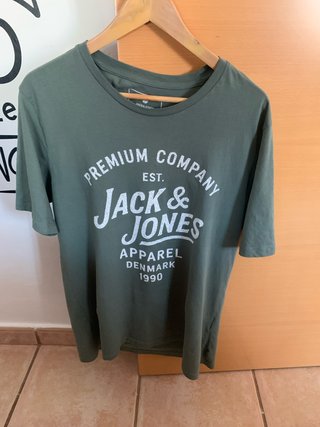 Camiseta Jack & Jones Verde Oliva