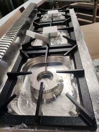 COCINA INDUSTRIAL SOBREMESA 3F MIRA MI PERFIL