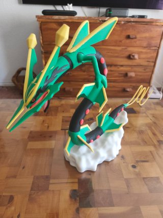 Figura Rayquaza Impresión 3D