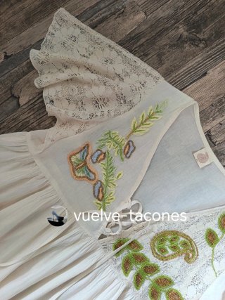Blusón boho bordado ♡ SUMITRA * M/L