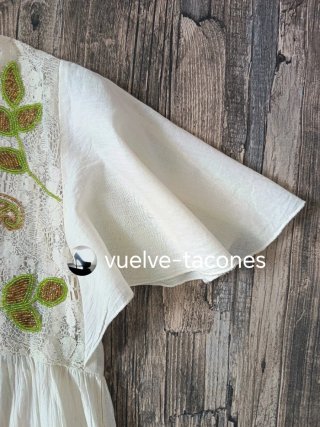Blusón boho bordado ♡ SUMITRA * M/L