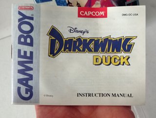 Caja + instrucciones  Darkwing Duck ( Game Boy )