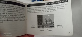 Caja + instrucciones  Darkwing Duck ( Game Boy )