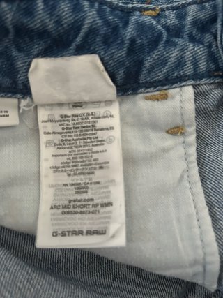 Shorts vaqueros chica