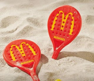 Palas de playa McDonald's