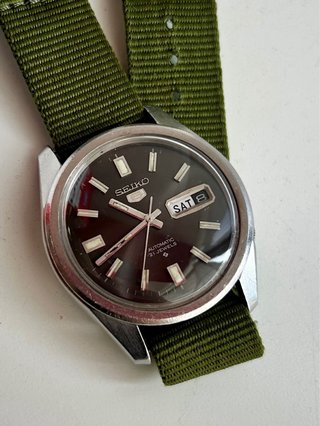 Reloj Seiko 5 6119 Automático Gris