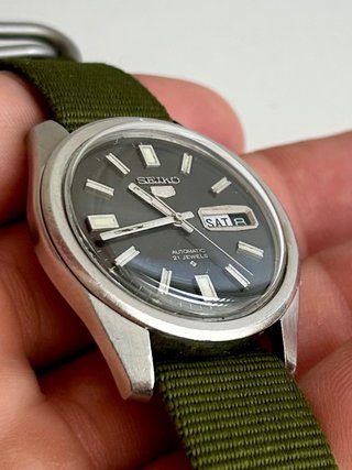 Reloj Seiko 5 6119 Automático Gris