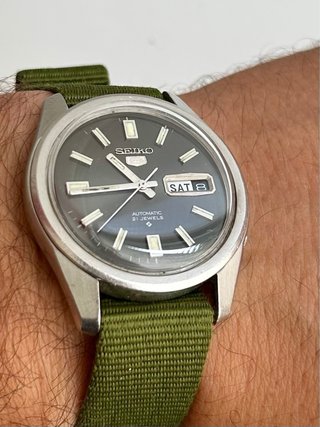 Reloj Seiko 5 6119 Automático Gris