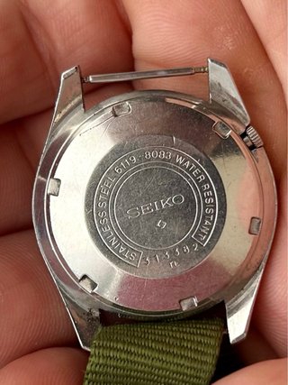 Reloj Seiko 5 6119 Automático Gris