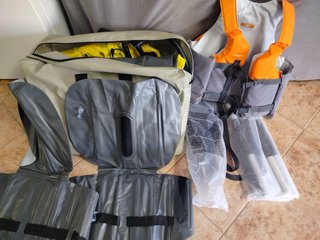 Kayak Intex Explorer biplaza amarillo