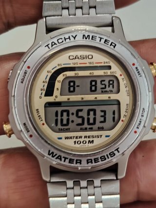 Casio TRW-201 Tachy Meter Reloj