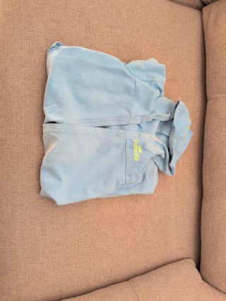 Albornoz niño azul 5-6 años