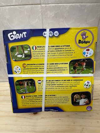 Dobble Giant Juego de Mesa Gigante Exterior