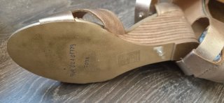 Sandalias Steve Madden Doradas