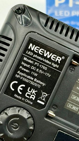 Neewer PT-176S Luz LED Foto/Video
