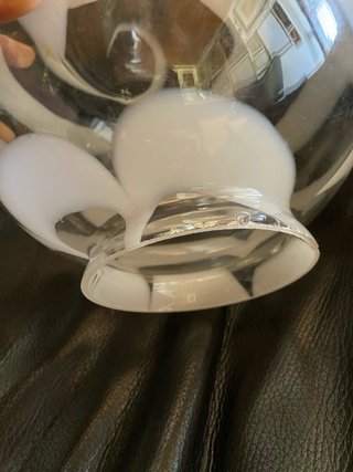 Ricambio globo paralume vetro Murano vintage