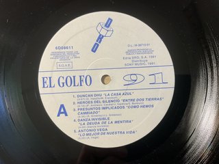 El Golfo 91 x2 Vinilos Compilatorio