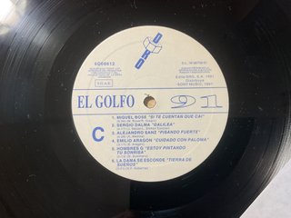 El Golfo 91 x2 Vinilos Compilatorio