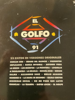 El Golfo 91 x2 Vinilos Compilatorio